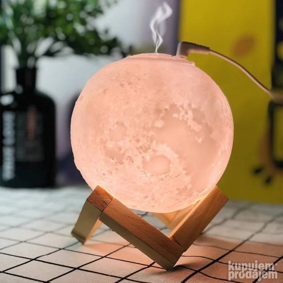 MOON LIGHT/mesec lampa difuzor/osveživač vazduha 13cm