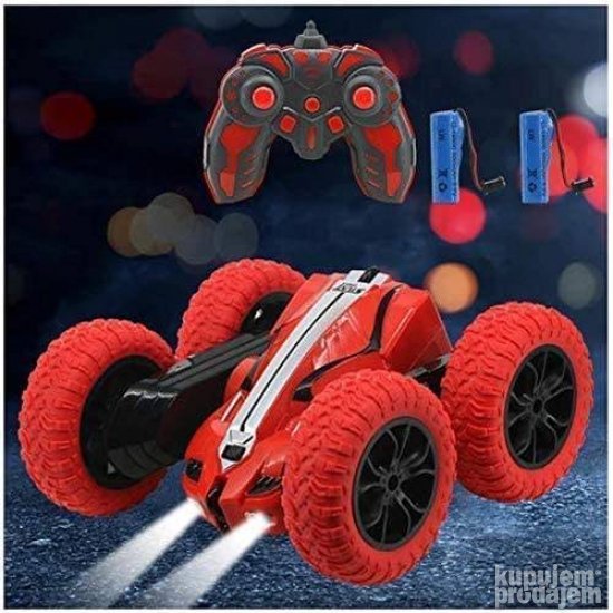 Automobil na daljinski UPRAVLJAC-STUNT CAR DOUBLE SIDED