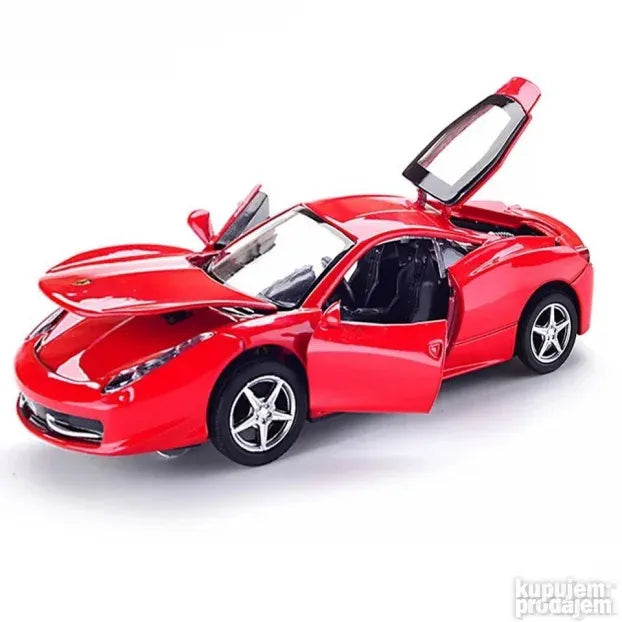 Ferrari 458 Italia Metalni-Muzicki Autic 1/32