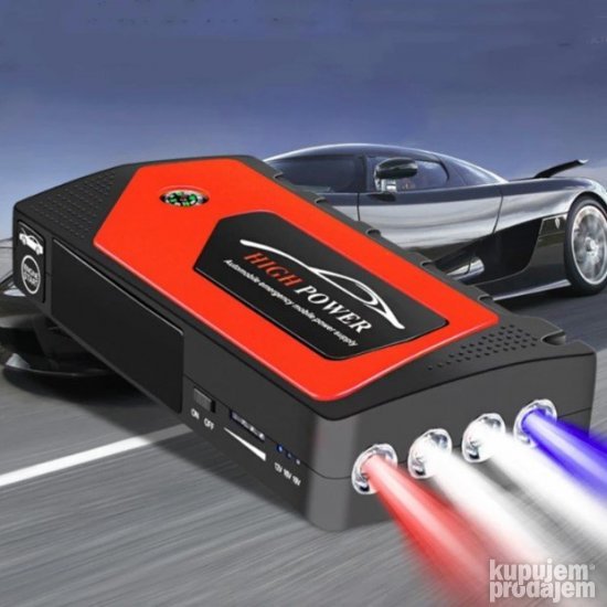 Powerbank Jump starter za paljenje automobila + kompresor