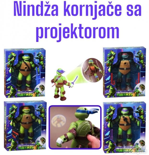 Nindža kornjače sa projektorom