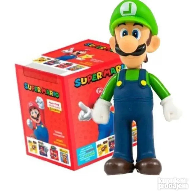 Super Mario igračka Luigi 25cm - Super Mario igračka Luigi 25cm