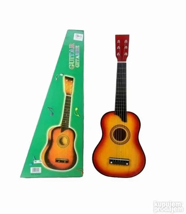 Gitara za decu sa pravim žicama 50cm - Gitara za decu sa pravim žicama 50cm