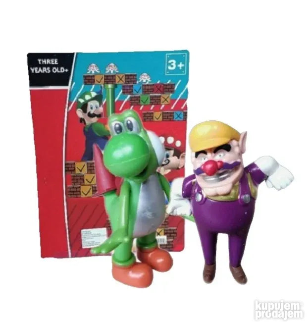 Super Mario 2u1 set Yoshi i Wario - Super Mario 2u1 set Yoshi i Wario