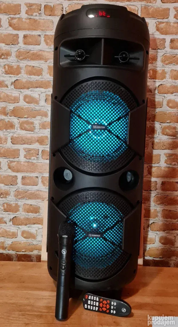 Veliki bluetooth zvucnik 150w sa bezicnim mikrofonom Sonivox