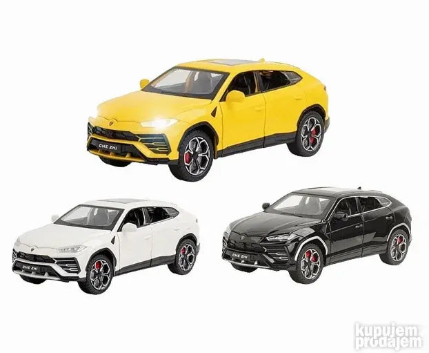 Lamborghini Urus 1/24 metalni muzički auto