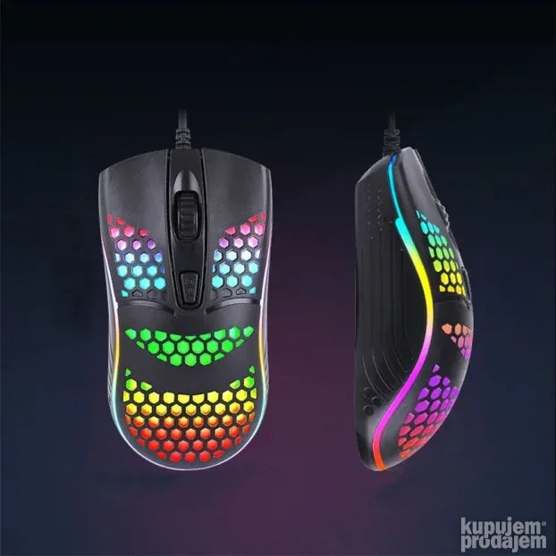 Mis za komp Gaming mis za racunar Svetleci Mis rgb Mouse