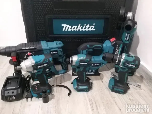 Set aku alata Makita 6 u 1