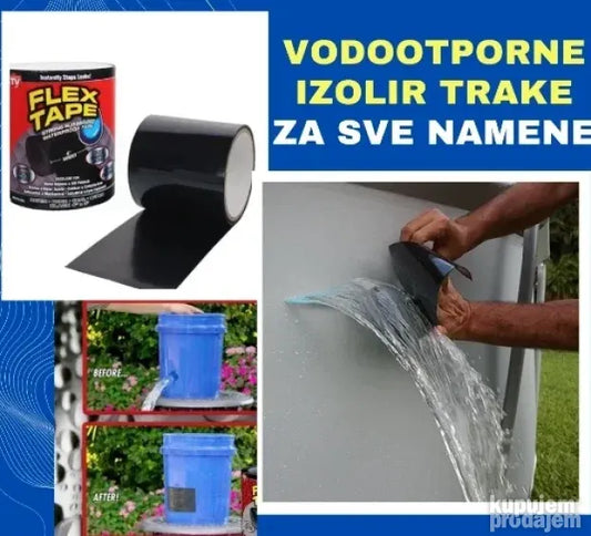 Vodootporna izolir traka za sve namene