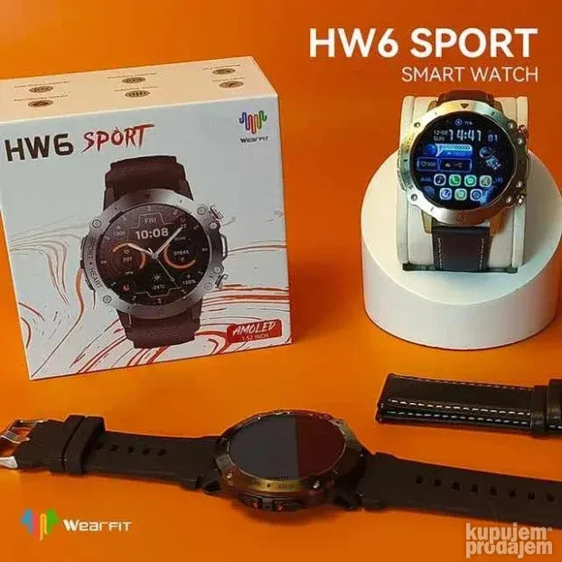 SmartWatch - Smart satovi - Pametan sat HW6 SPORT