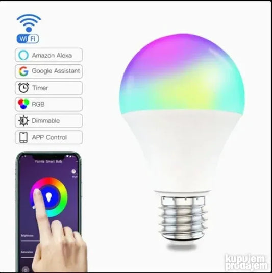 WiFi/Smart LED sijalica 9W