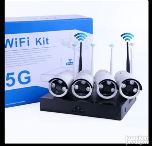 Video nadzor 5G WiFi - set 4 kamere