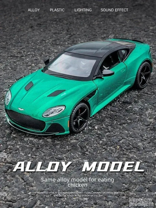 Aston Martin 1/22 zelena