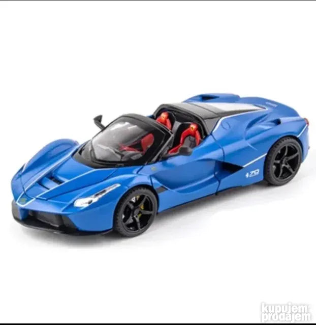 La Ferrari Diecast 1/22 Plava