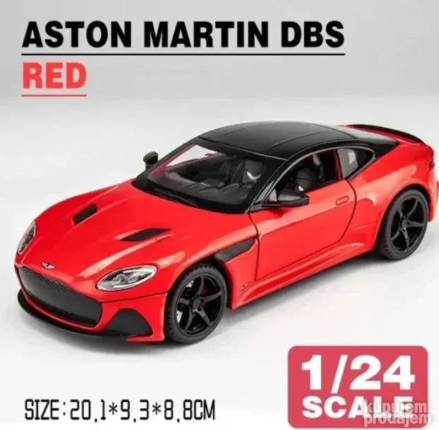 Aston Martin DBS crveni 1:22