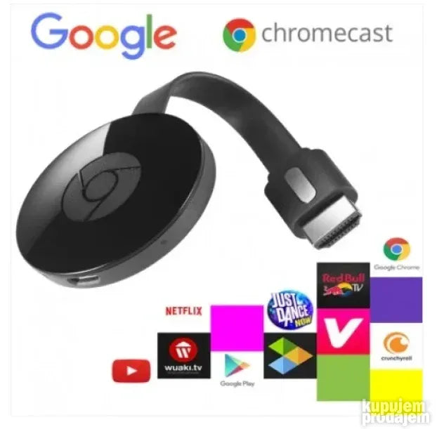 Google Chromecast - Streaming uređaj