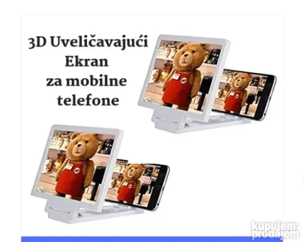 AKCIJA: 3D Uveličavajući Ekran za mobilne telefone