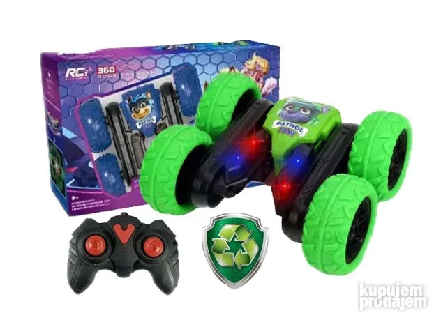 Paw patrol Rockey auto akrobata sa punjivom baterijom