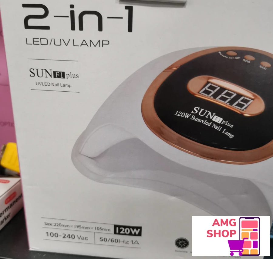 2U1 Led/Uv Lampa Sun F1 Plus 120W -