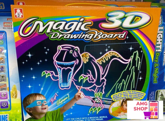 3D Magicni Crtez-Magicna Tabla + Naocare -