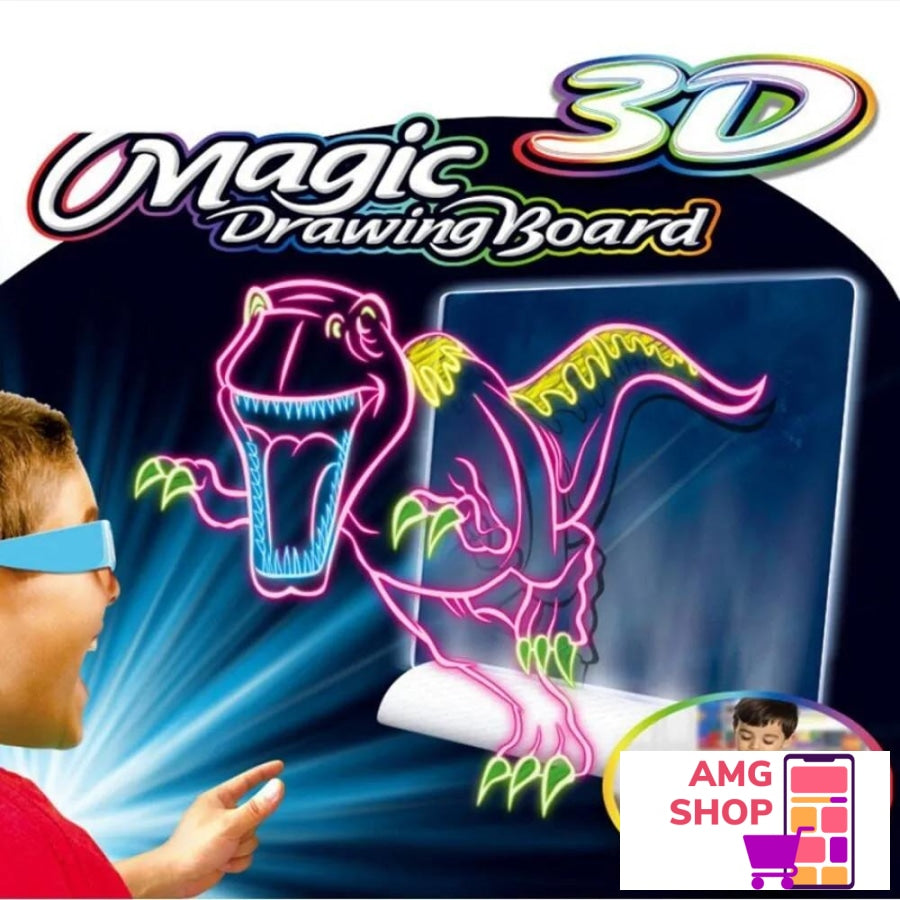 3D Magicni Crtez-Magicna Tabla + Naocare -