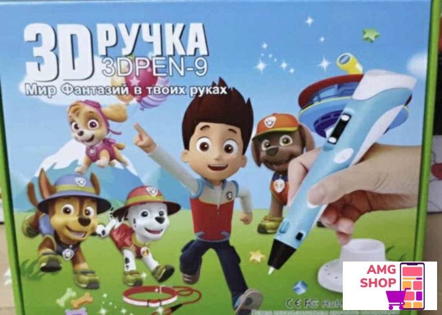 3D Olovka Paw Patrol - Patrolne Ape