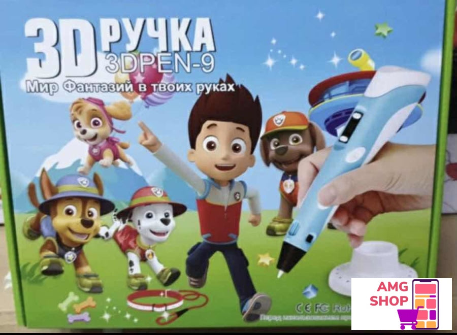 3D Olovka Paw Patrol - Patrolne Ape