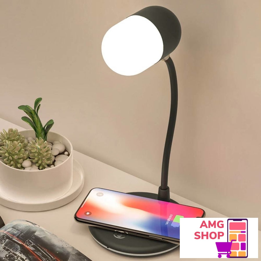 4 U 1 Lampa Bluetooth Zvucnik Bezicno Punjenje -