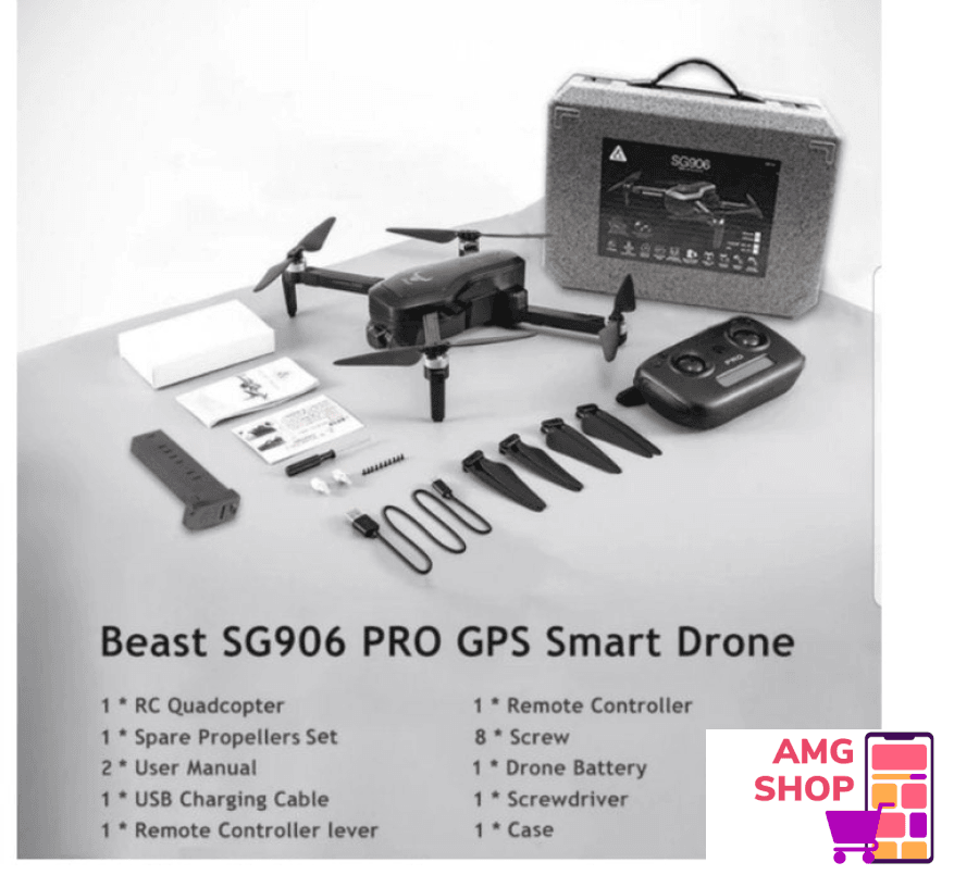 5G / Wifi Gps Dron Sg906 Pro - Crne Boje Quadcopter