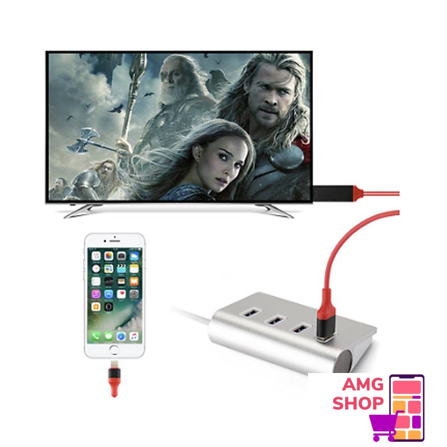 Adapter Za Prenos Slike Sa Iphone Tel Na Tv -