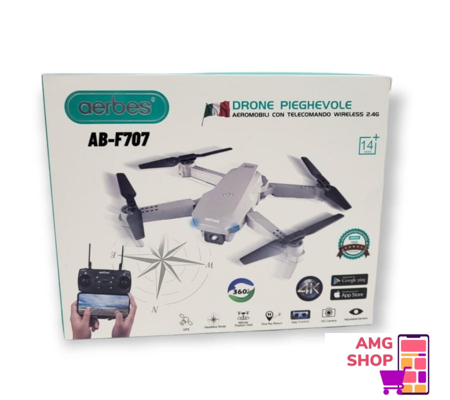 Aerbes Ab- F707 Dron/Sa Preklopnom Antenom I 4K Kamerom -