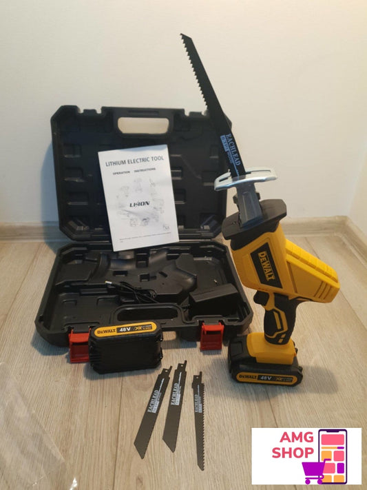 Aku Testera Lisiarka Dewalt 48V +Dve Baterije I Testere -