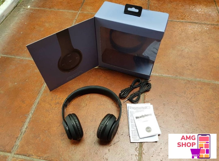 Atraktivne Bluetooth Slusalice + Fm Radio Sd Ulaz -