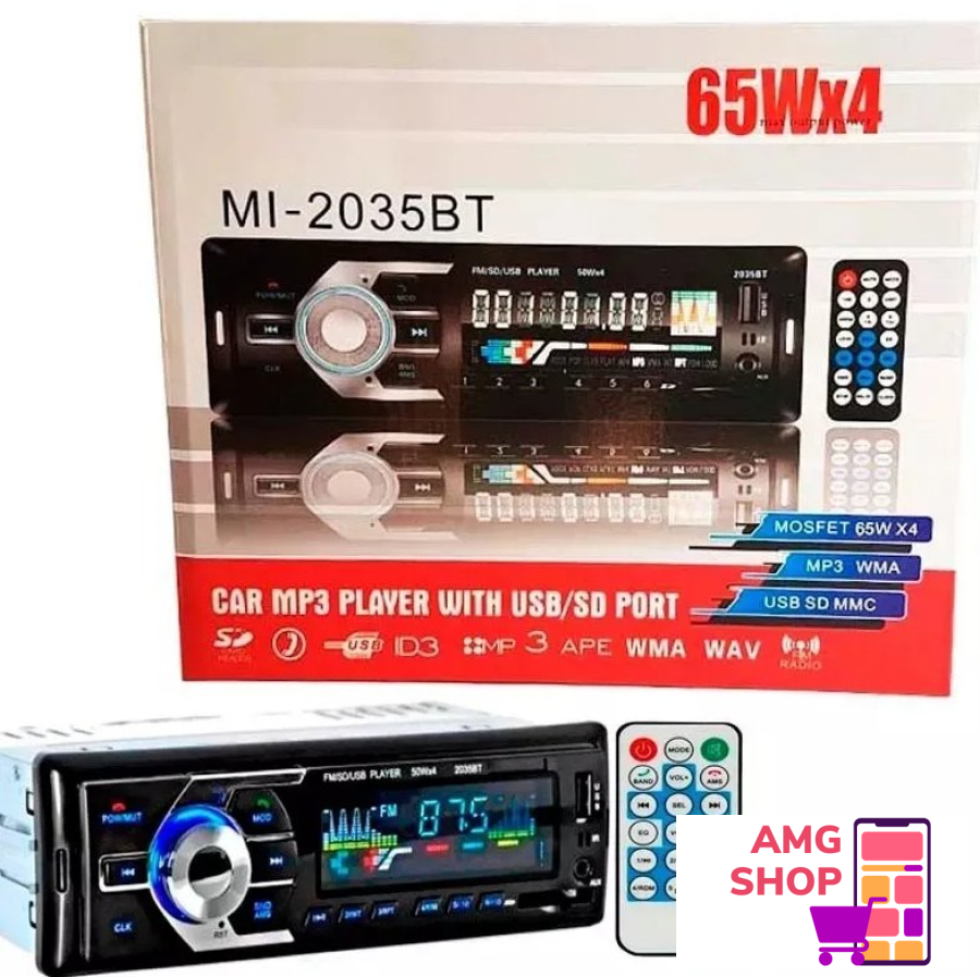 Auto Radio Model Mi-2035Bt -