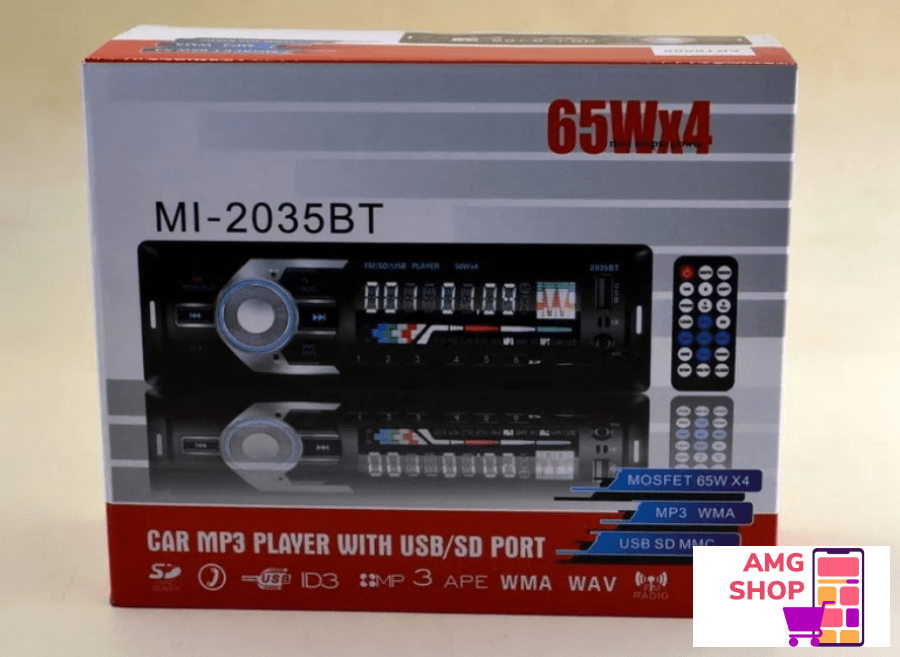Auto Radio Model Mi-2035Bt -