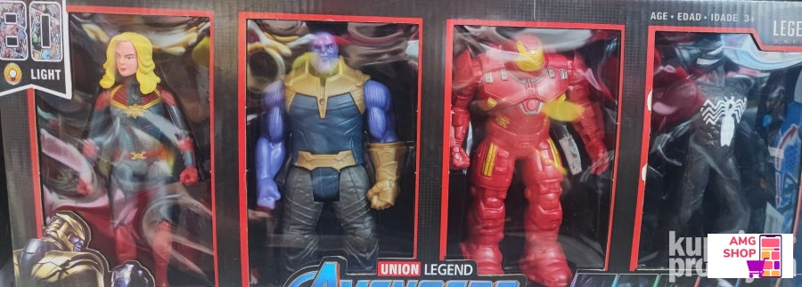 Avengers Set 4 U 1 Sa Svetlosnim Efektom -