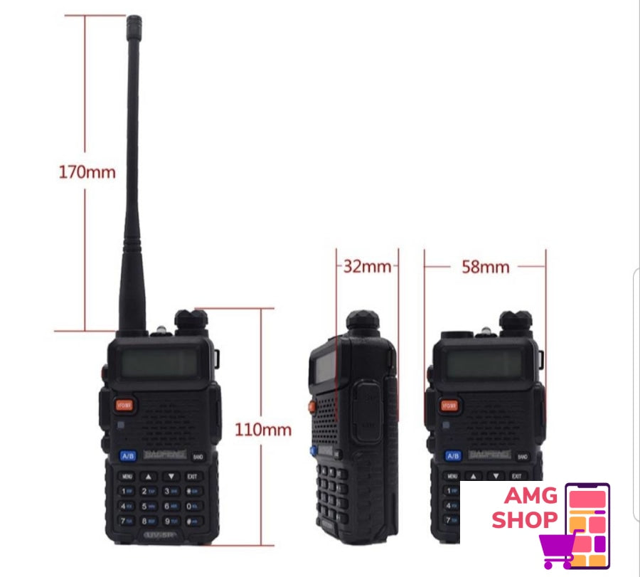 Baofeng Uv-5R Dual-Band Radio Stanica -
