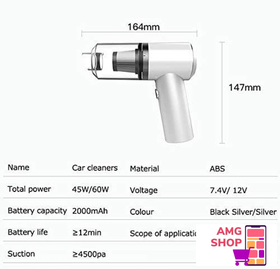 Bezicni Usisivac Za Automobil -