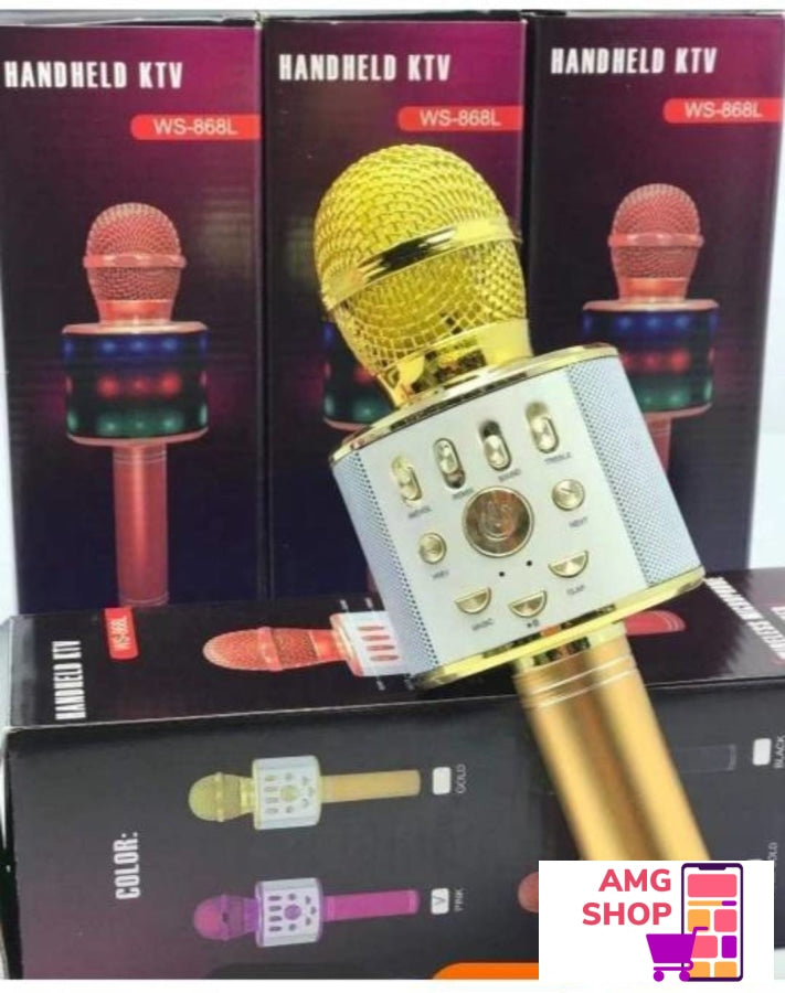 Bluetooth Karaoke Mikrofon Ws-868L -