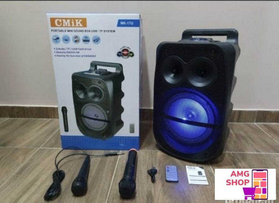 Bluetooth Karaoke Zvucnik Sa Bezicnim Mikrofonom Cmik Mk U17 -