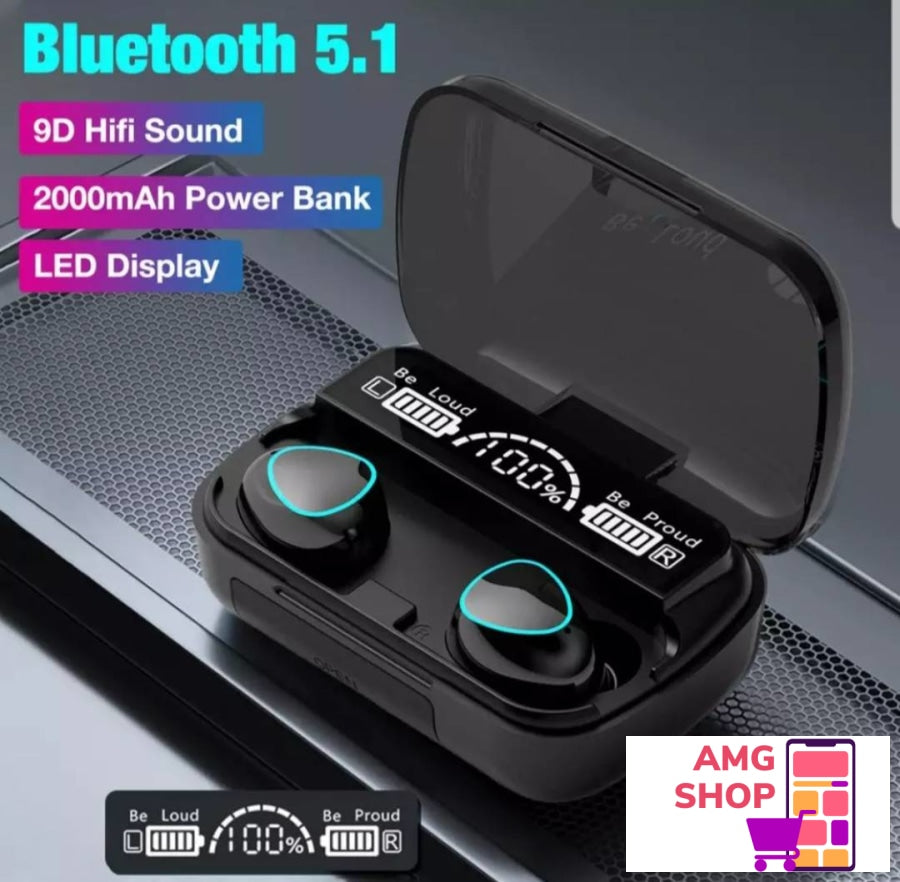 Bluetooth Slusalice M10 - Lcd Dislpej