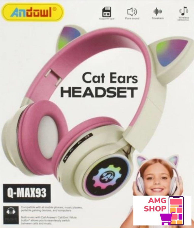 Bluetooth Slualice/Deije/Cat Ears Q-Max93 -