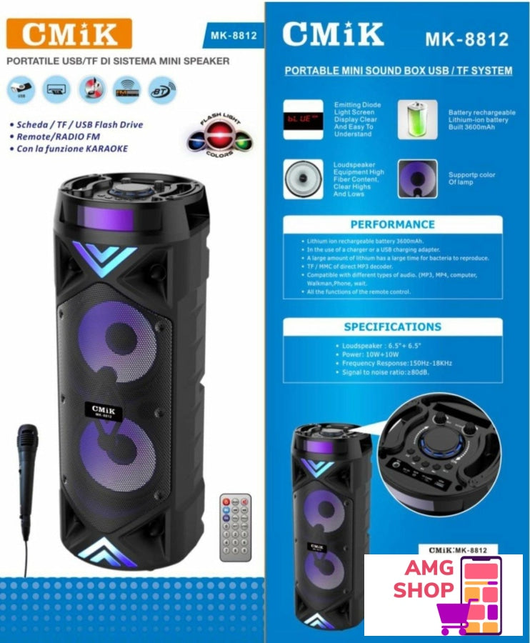 Bluetooth Zvunik Cmik 8812 -