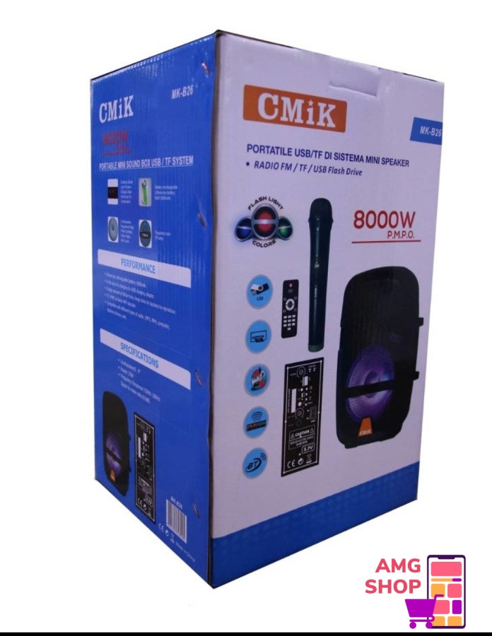 Bluetooth Zvunik Cmik Mk-B26/Beini Mikrofon -