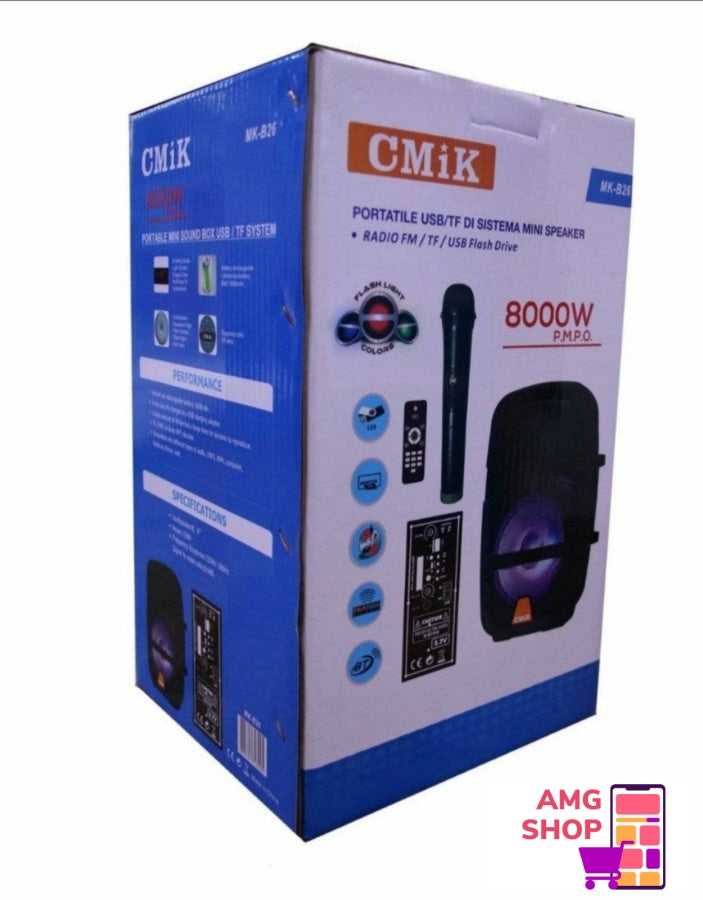 Bluetooth Zvunik Karaoke + Mikrofon Beini Mk-B26 -