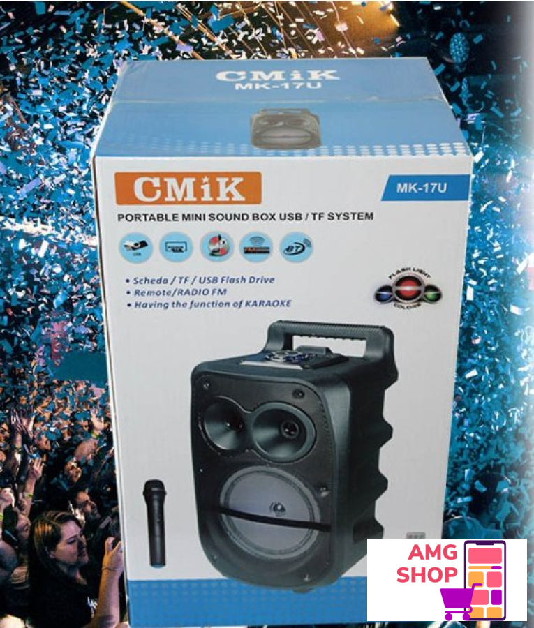 Cmik Mk 17U Super Bluetooth Zvucnik + Daljinski ! -