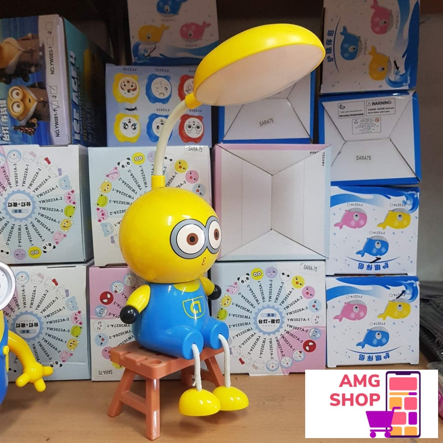 Decija Stona Led Lampa- Minion Igracka -