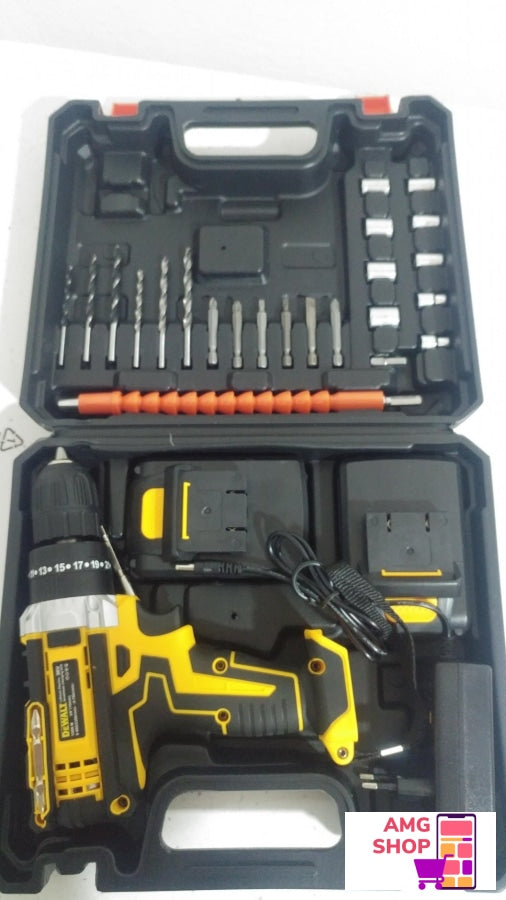 Dewalt Aku Srafilica-Busilica-Cekic 36V +2 Baterije + Pribor -