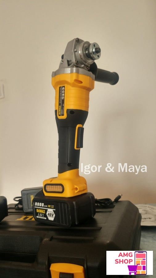 Dewalt Akumulatorska Ugaona Brusilica 48V + 2 Baterije ! -