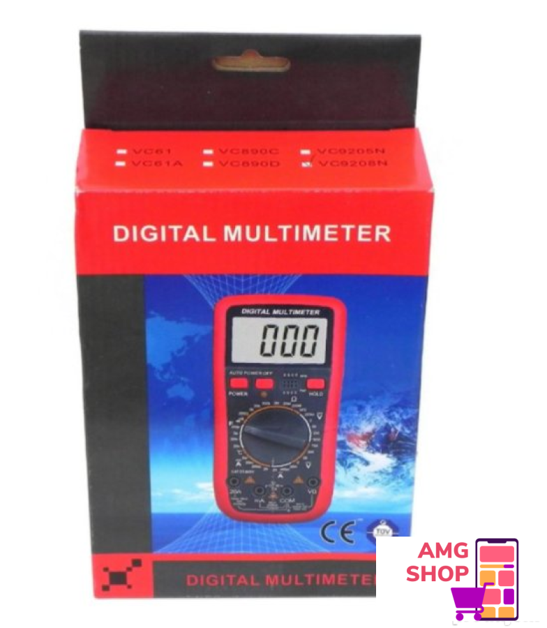 Digitalni Multimetar-Digitalni Multimetar Vc9208-Multimetar -